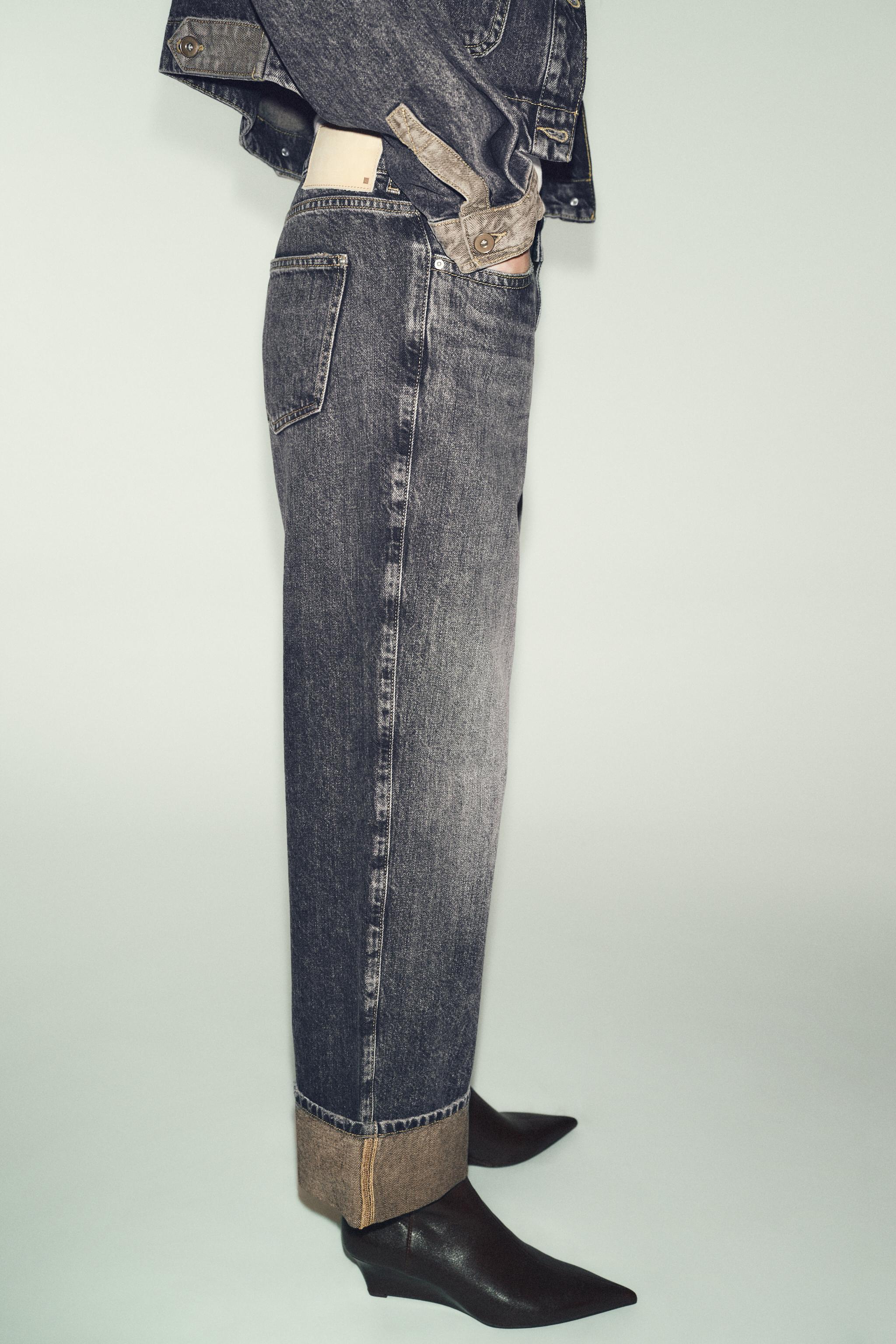 Z1975 MID-RISE CUFFED STRAIGHT JEANS